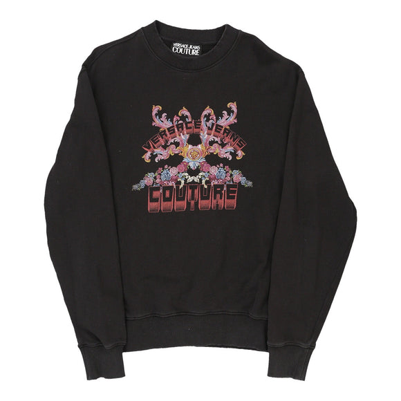 Vintageblack Versace Jeans Couture Sweatshirt - mens small
