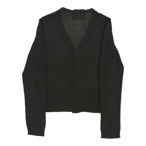 Vintageblack Boutique Moschino Long Sleeve Polo Shirt - womens medium