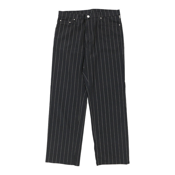 Vintage black Versace Jeans Couture Trousers - mens 34" waist