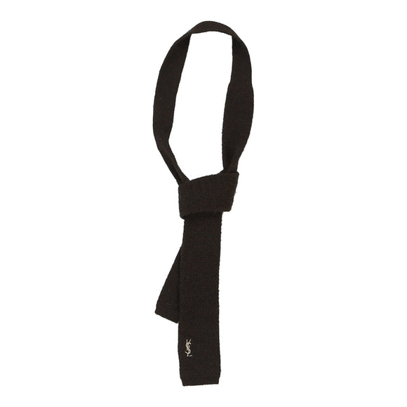 Vintage brown Yves Saint Laurent Tie - mens no size