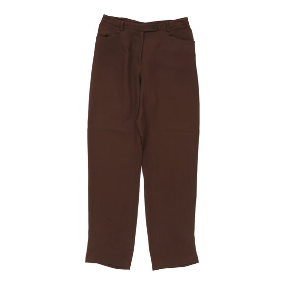 Vintage brown Cheap & Chic Moschino Trousers - womens 30" waist