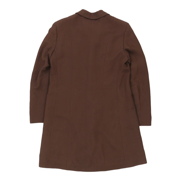 Vintage brown Cheap & Chic Moschino Coat - womens x-large