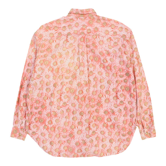 Vintage pink Moschino Jeans Shirt - womens large