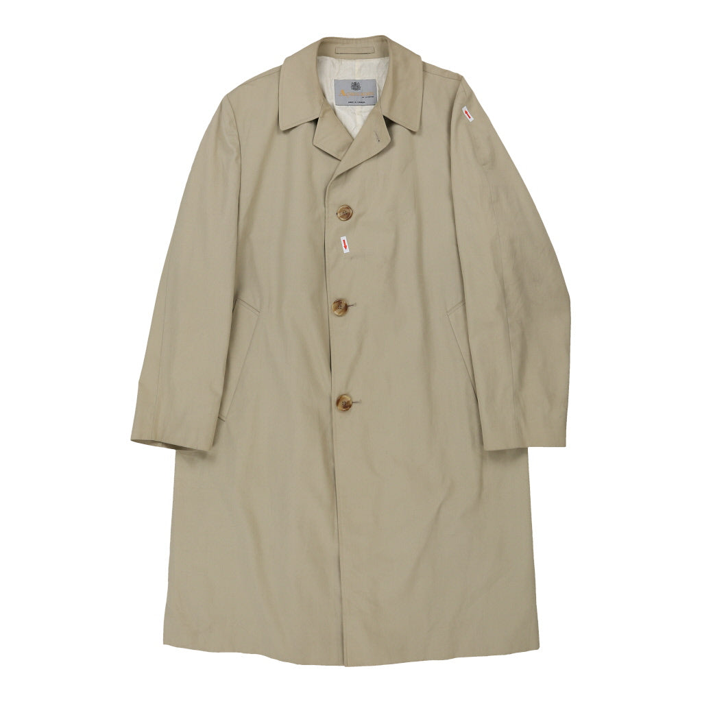 Aquascutum Trench Coat 3XL Beige Cotton Blend