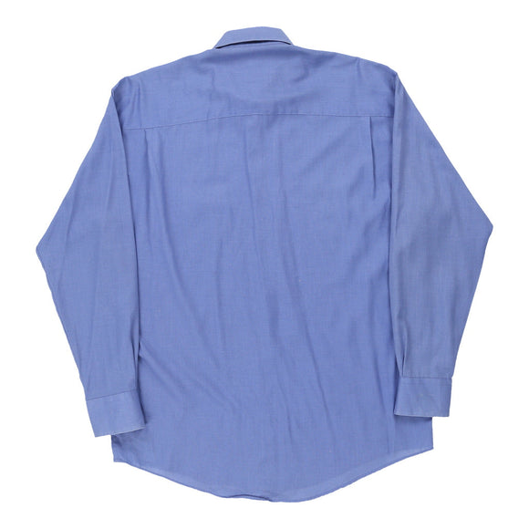 Vintage blue Yves Saint Laurent Shirt - mens medium