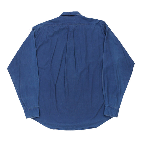 Vintage blue Yves Saint Laurent Shirt - mens large