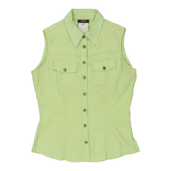Vintagegreen Versace Shirt - womens medium