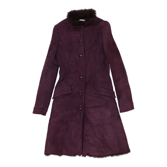Vintagepurple Versace Jeans Couture Coat - womens x-small