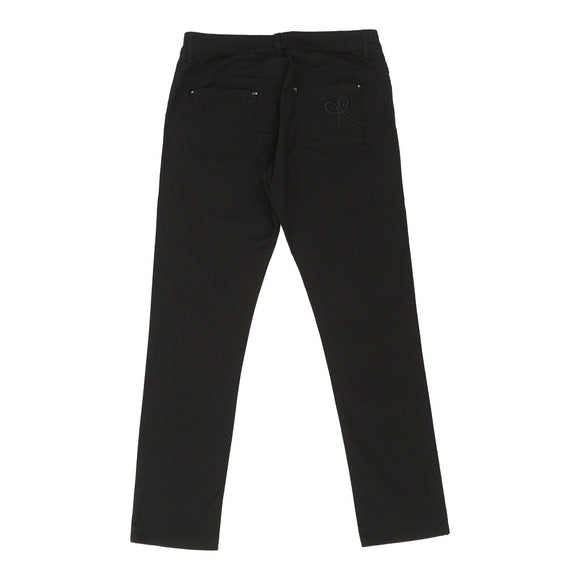 Vintageblack Love Moschino Trousers - womens 30" waist