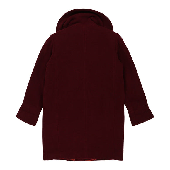 Vintage burgundy Yves Saint Laurent Coat - womens medium