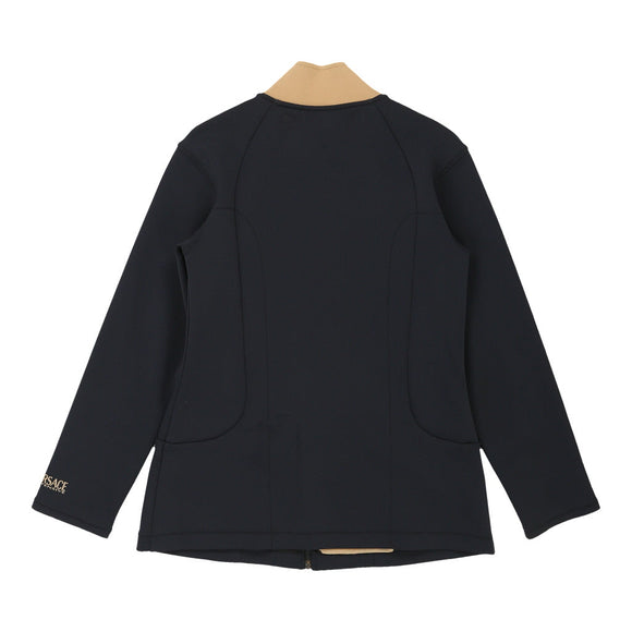 Vintage navy Intensive Versace Jacket - womens medium