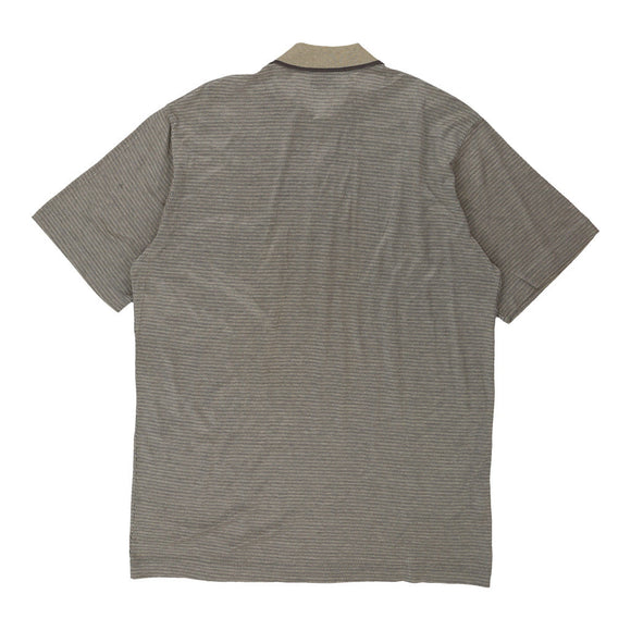 Vintage brown Yves Saint Laurent Polo Shirt - mens x-large