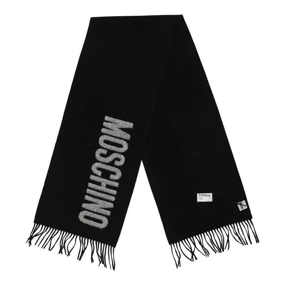 Vintage black Moschino Scarf - womens no size