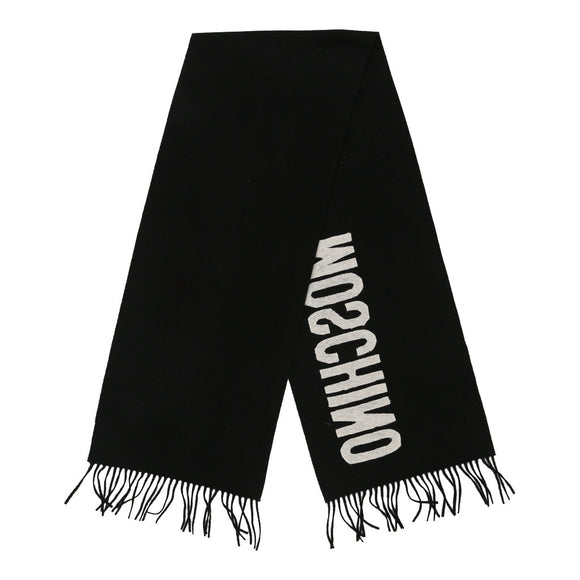 Vintage black Moschino Scarf - womens no size