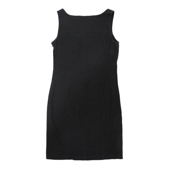 Vintage Moschino Sheath Dress - Medium Black Cotton sheath dress Moschino