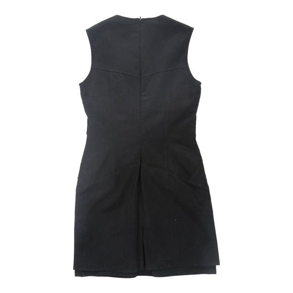 Vintage Versace Sheath Dress - Small Black Cotton sheath dress Versace