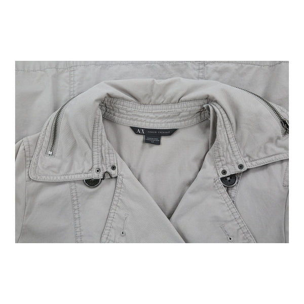 Vintage grey Armani Exchange Jacket - womens small