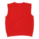 Vintage red Yves Saint Laurent Sweater Vest - mens medium