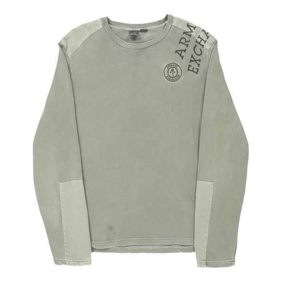 Vintagegreen Armani Exchange Sweatshirt - womens large
