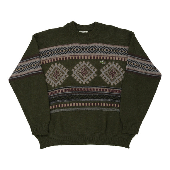 Vintagegreen Lacoste Jumper - mens x-large