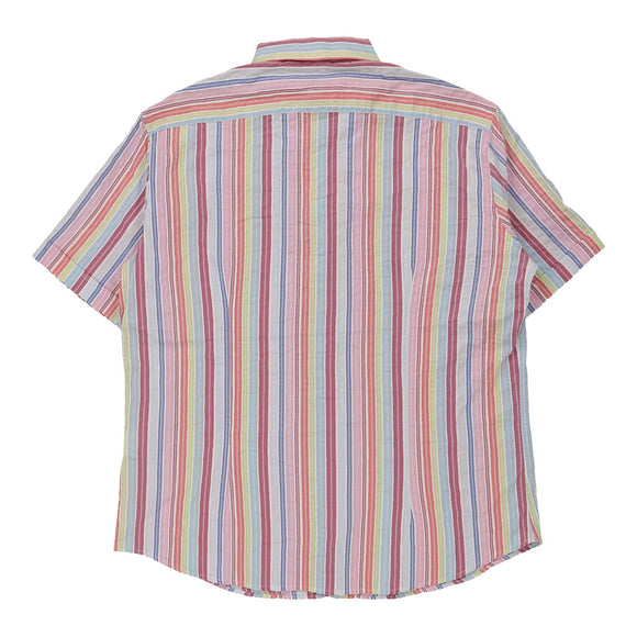 Vintagemulticoloured Trussardi Short Sleeve Shirt - womens xx-large