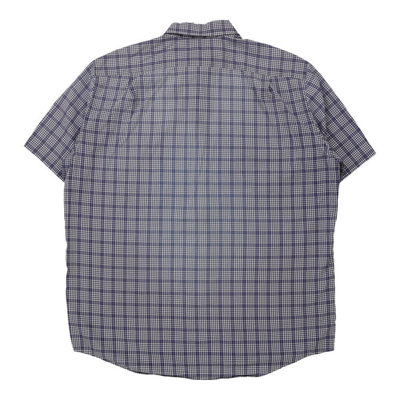 Vintageblue Lacoste Short Sleeve Shirt - mens xx-large