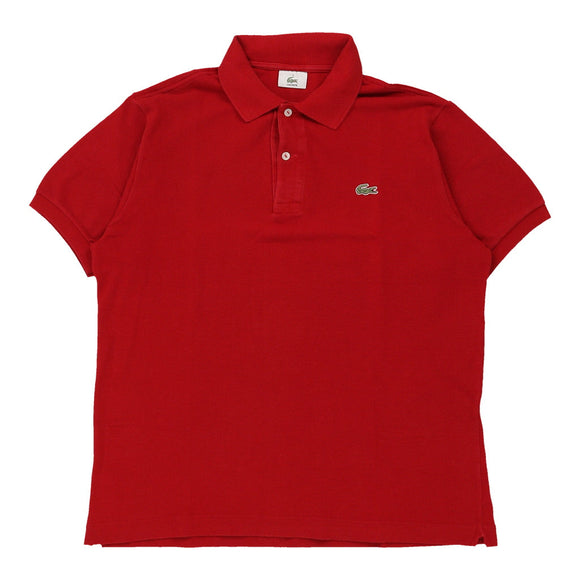 Vintagered Lacoste Polo Shirt - mens medium
