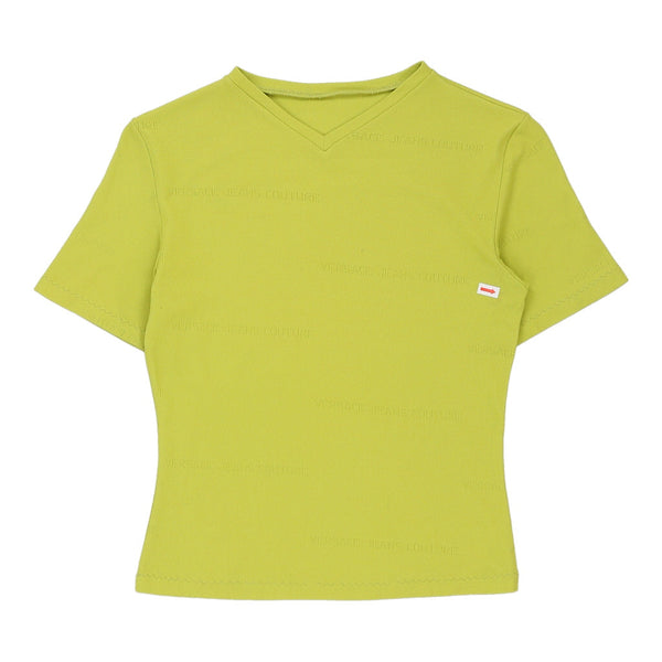 Vintagegreen Versace Jeans Couture T-Shirt - womens medium