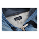 Vintageblue Armani Jeans Zip Up - womens medium