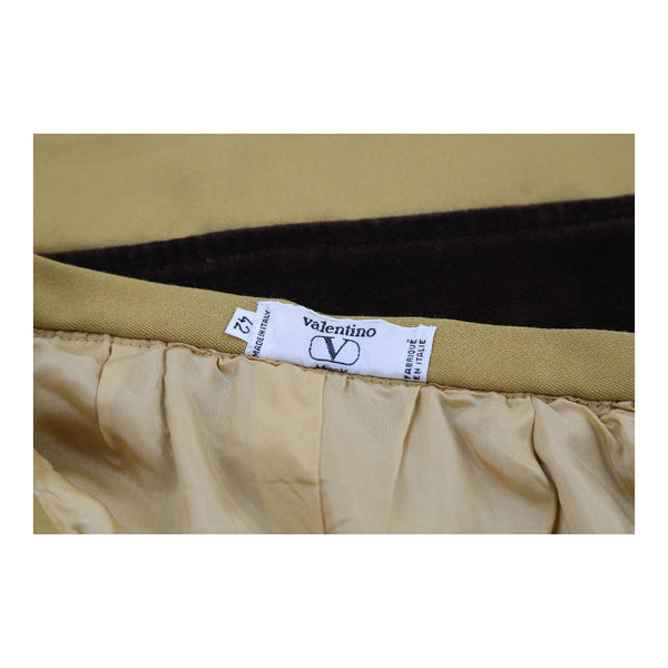 Vintageyellow Valentino Skirt - womens 26" waist