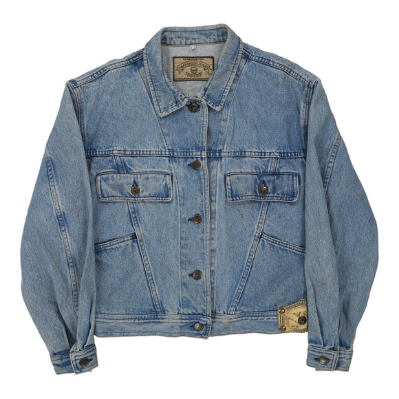 Vintageblue Armani Jeans Denim Jacket - womens medium