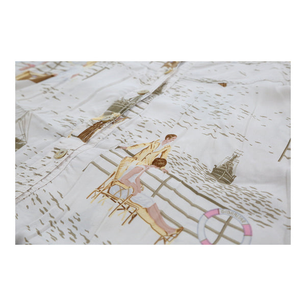 Vintagecream Les Copains Skirt - womens 27" waist