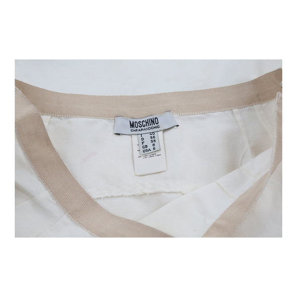 Vintagecream Cheap & Chic Moschino Skirt - womens 26" waist