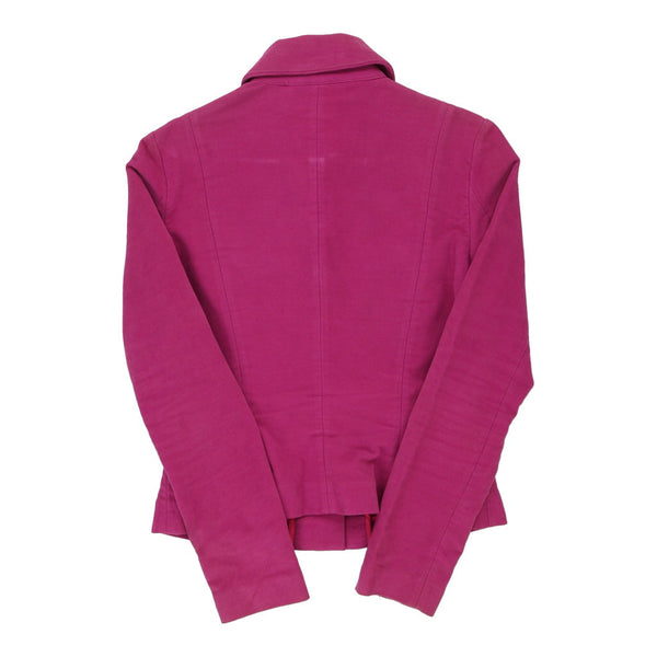 Vintagepurple Versace Suede Jacket - womens medium