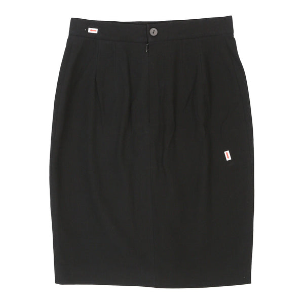 Vintageblack Les Copains Skirt - womens 28" waist