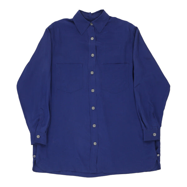 Vintageblue Oliver Valentino Blouse - womens x-large