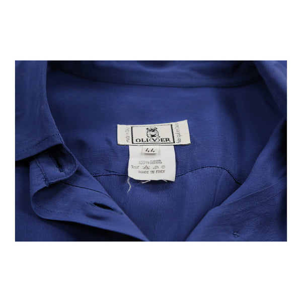 Vintageblue Oliver Valentino Blouse - womens x-large