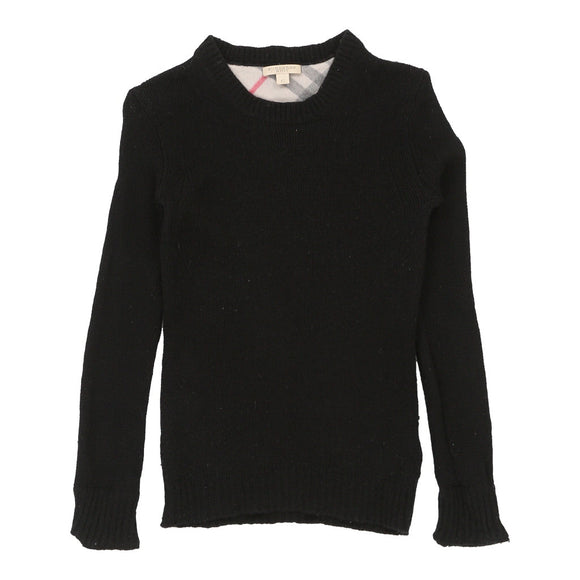 Vintageblack Burberry Brit Sweatshirt - womens x-small