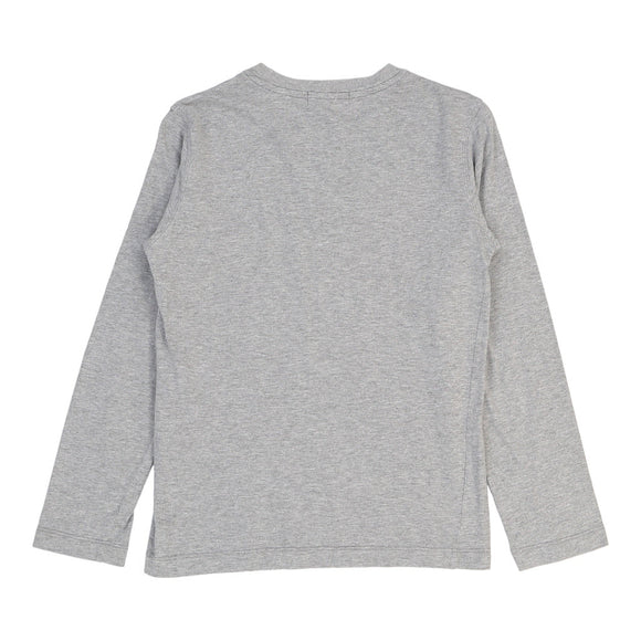 Vintage grey Age 12 Stone Island Long Sleeve T-Shirt - boys medium