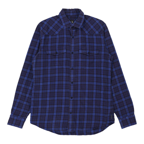 Vintage blue Armani Exchange Shirt - mens large