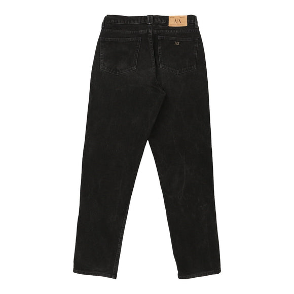 Vintage black Armani Exchange Jeans - mens 32" waist