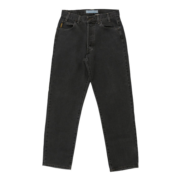 Vintage black Armani Jeans Jeans - mens 30" waist