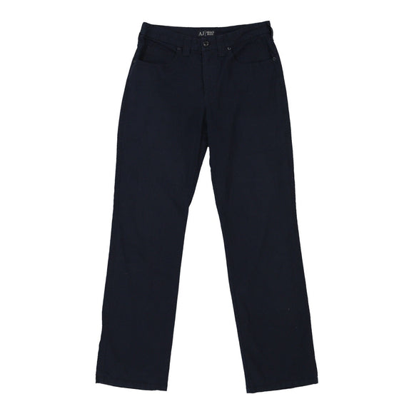 Vintage blue Armani Jeans Trousers - womens 28" waist