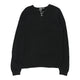 Vintage black Armani Exchange Sweatshirt - womens medium