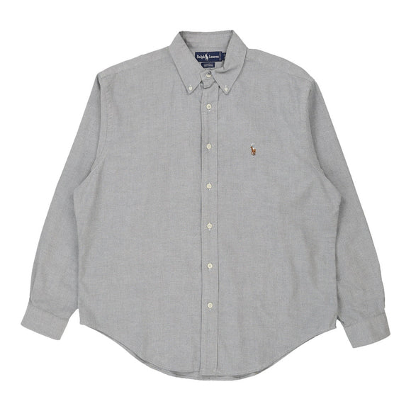 Vintage grey Yarmouth Ralph Lauren Shirt - mens large