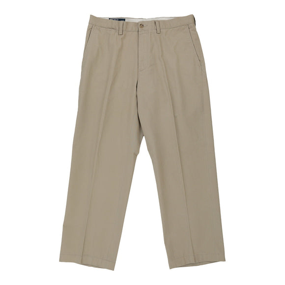 Vintage beige Preston Pant Ralph Lauren Trousers - mens 34" waist