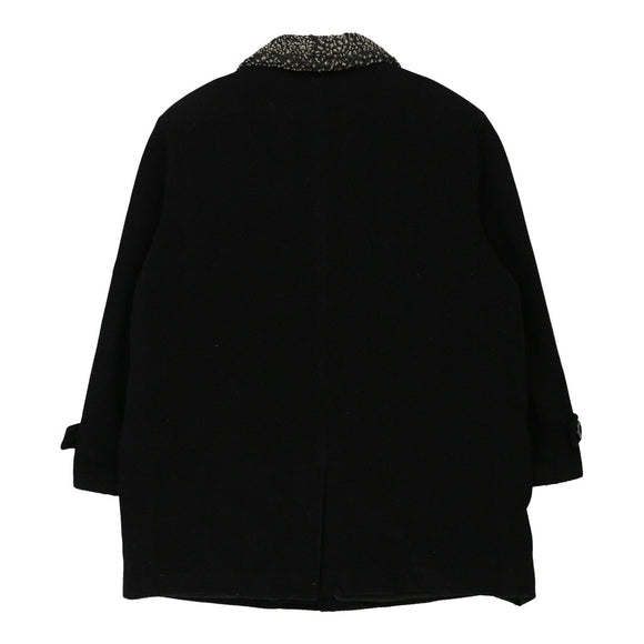 Vintage black Dolce & Gabbana Overcoat - mens xx-large