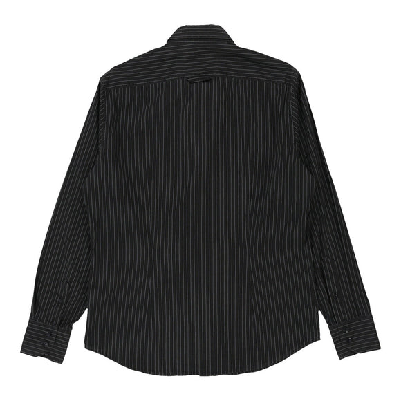 Vintage black Trussardi Shirt - mens large