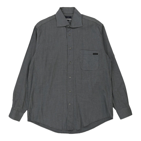 Vintage grey Trussardi Shirt - mens large