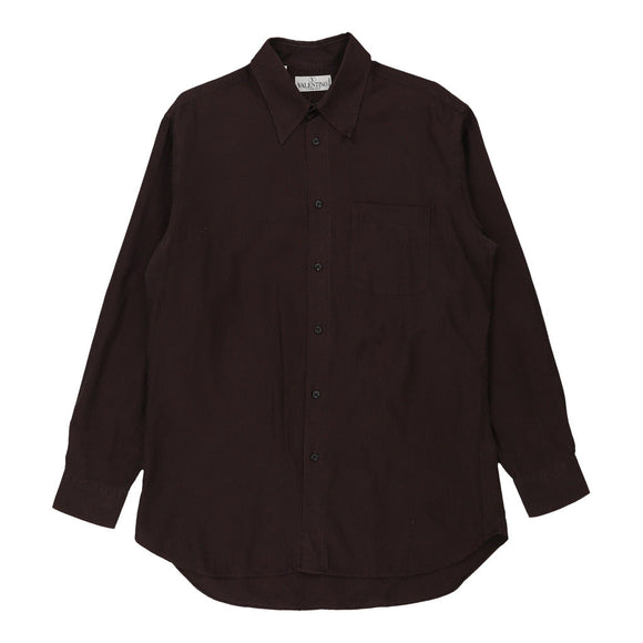 Vintage brown Valentino Shirt - mens large